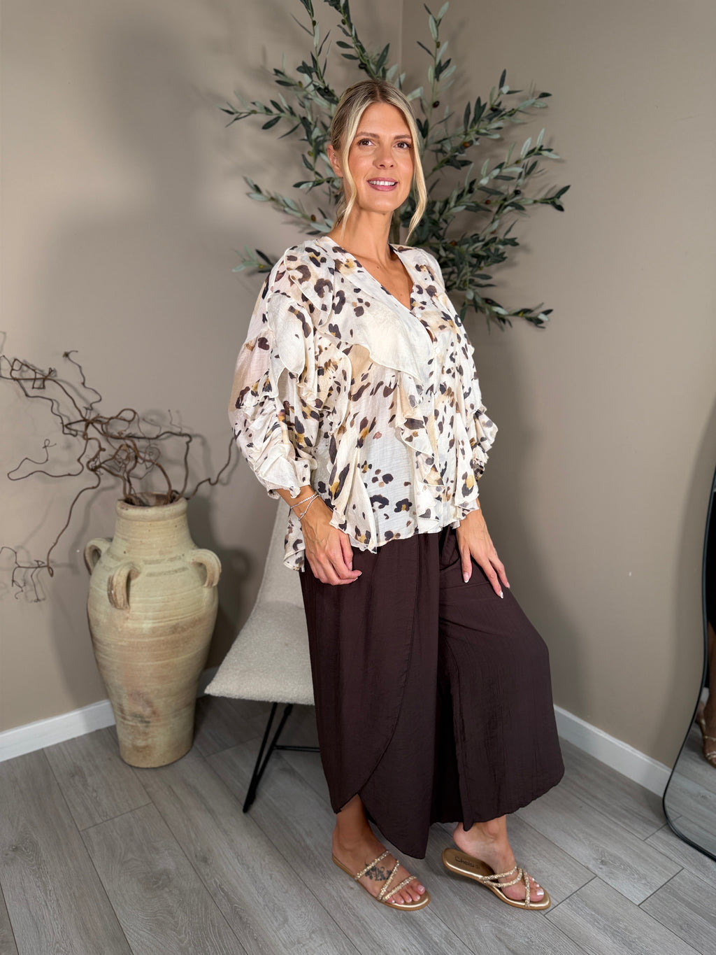 Wild Muse Frill Top