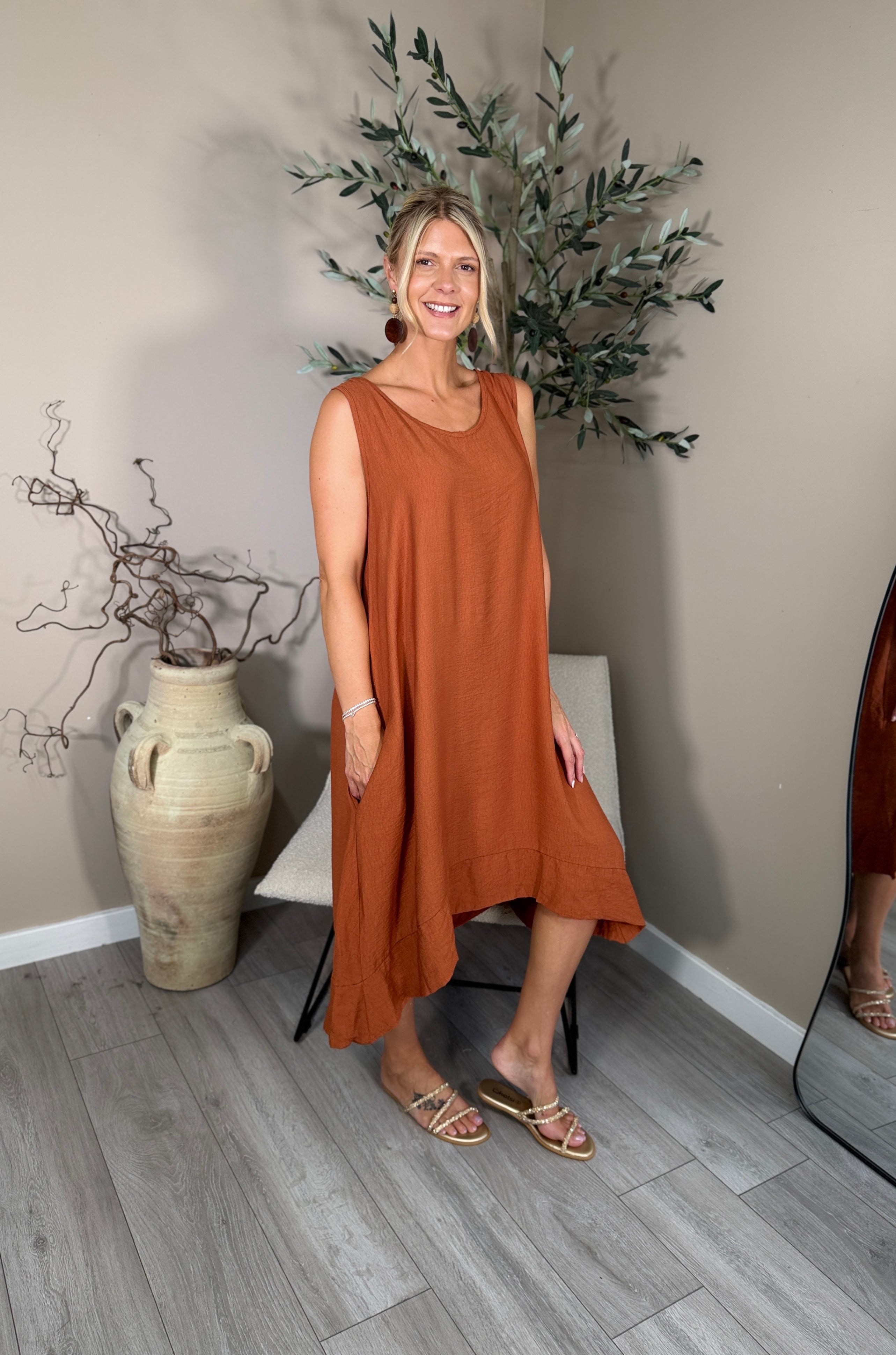 Monaco Hi Lo Dress