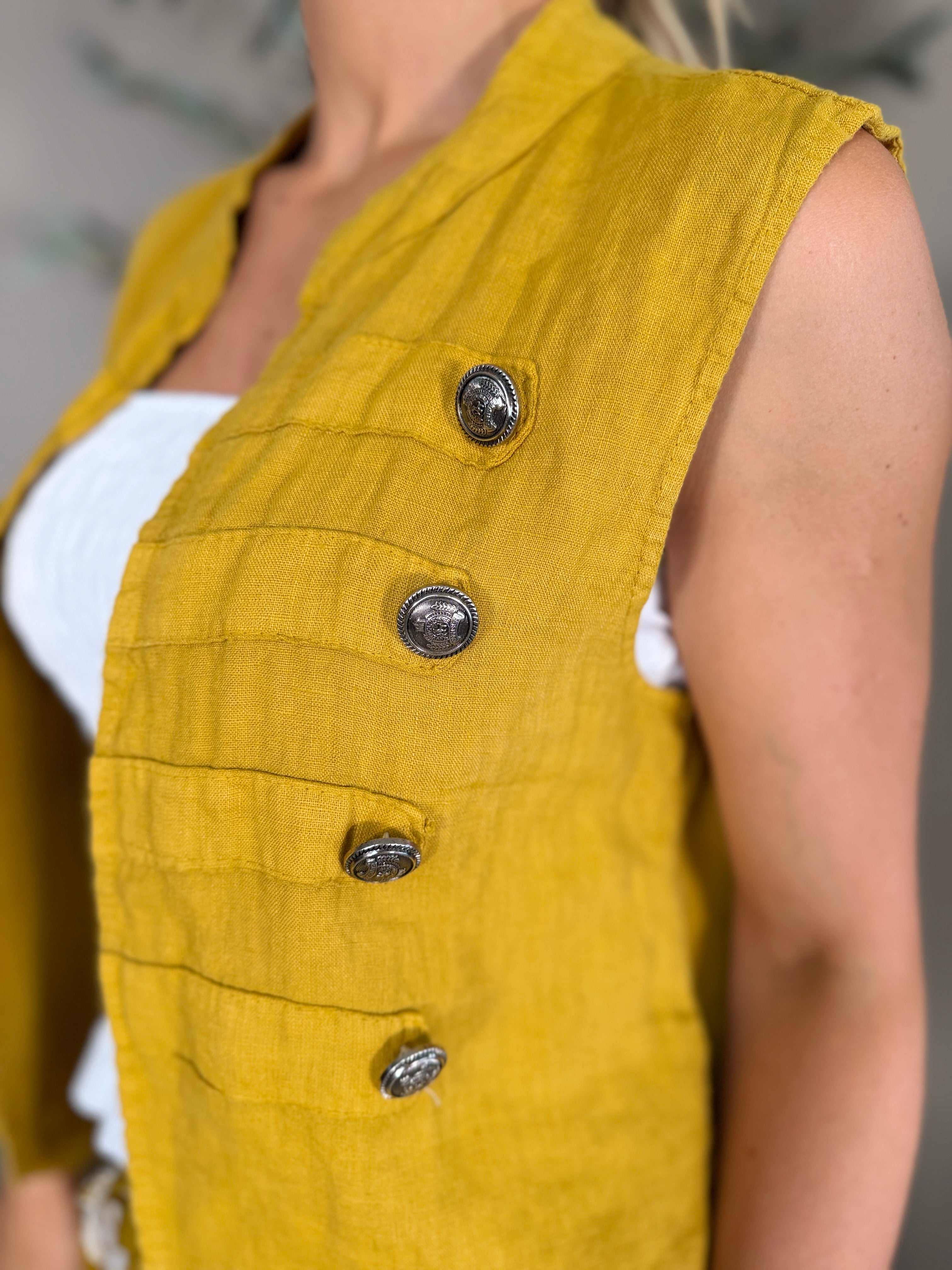 Roma Military Waistcoat