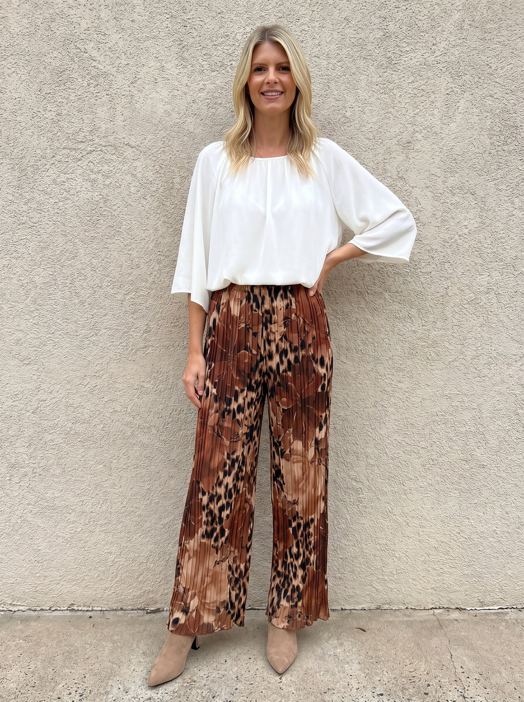 Namibia Pleated Trousers