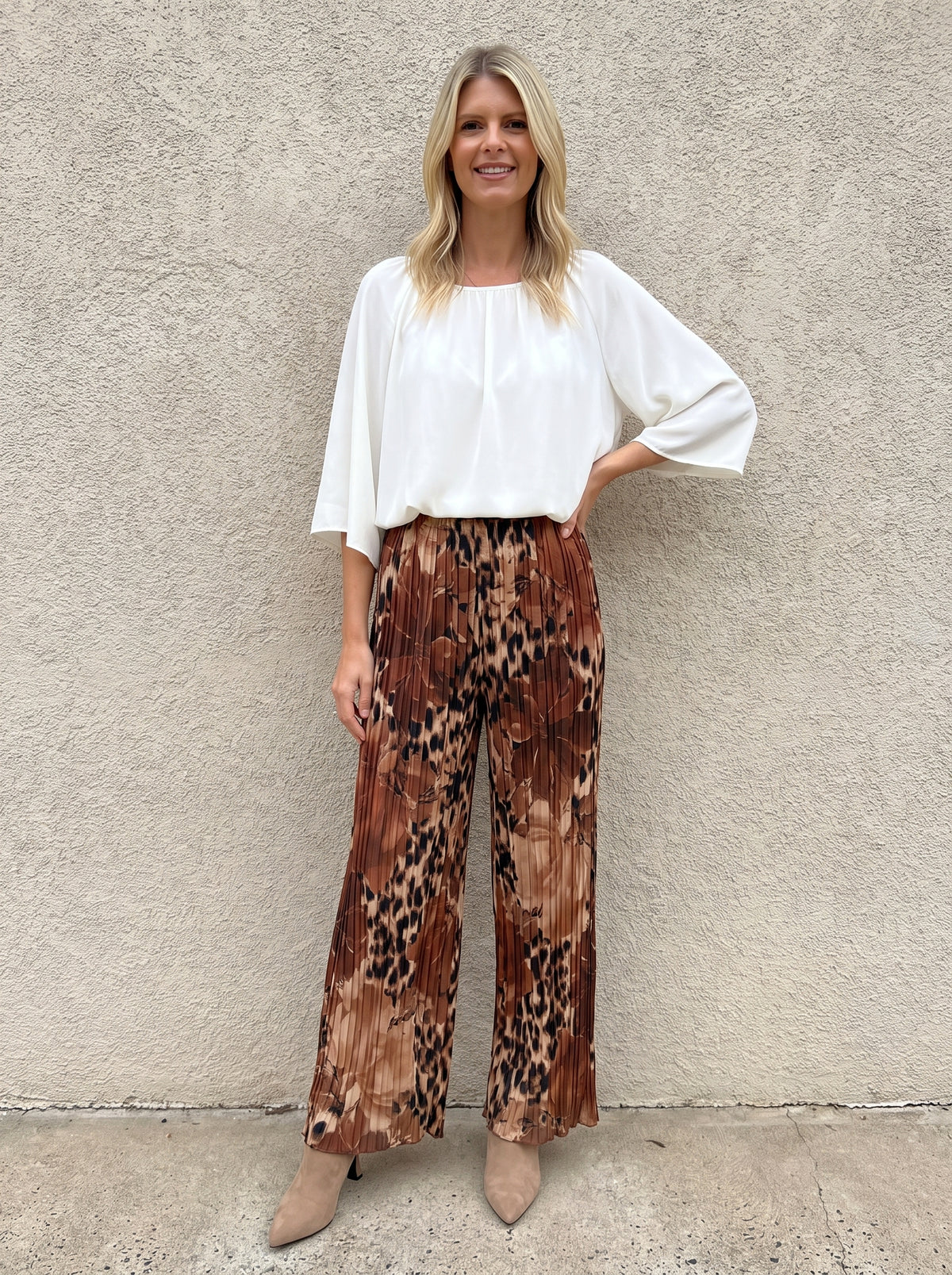 Namibia Pleated Trousers