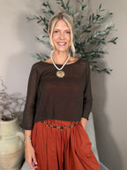 Monaco Mesh Top