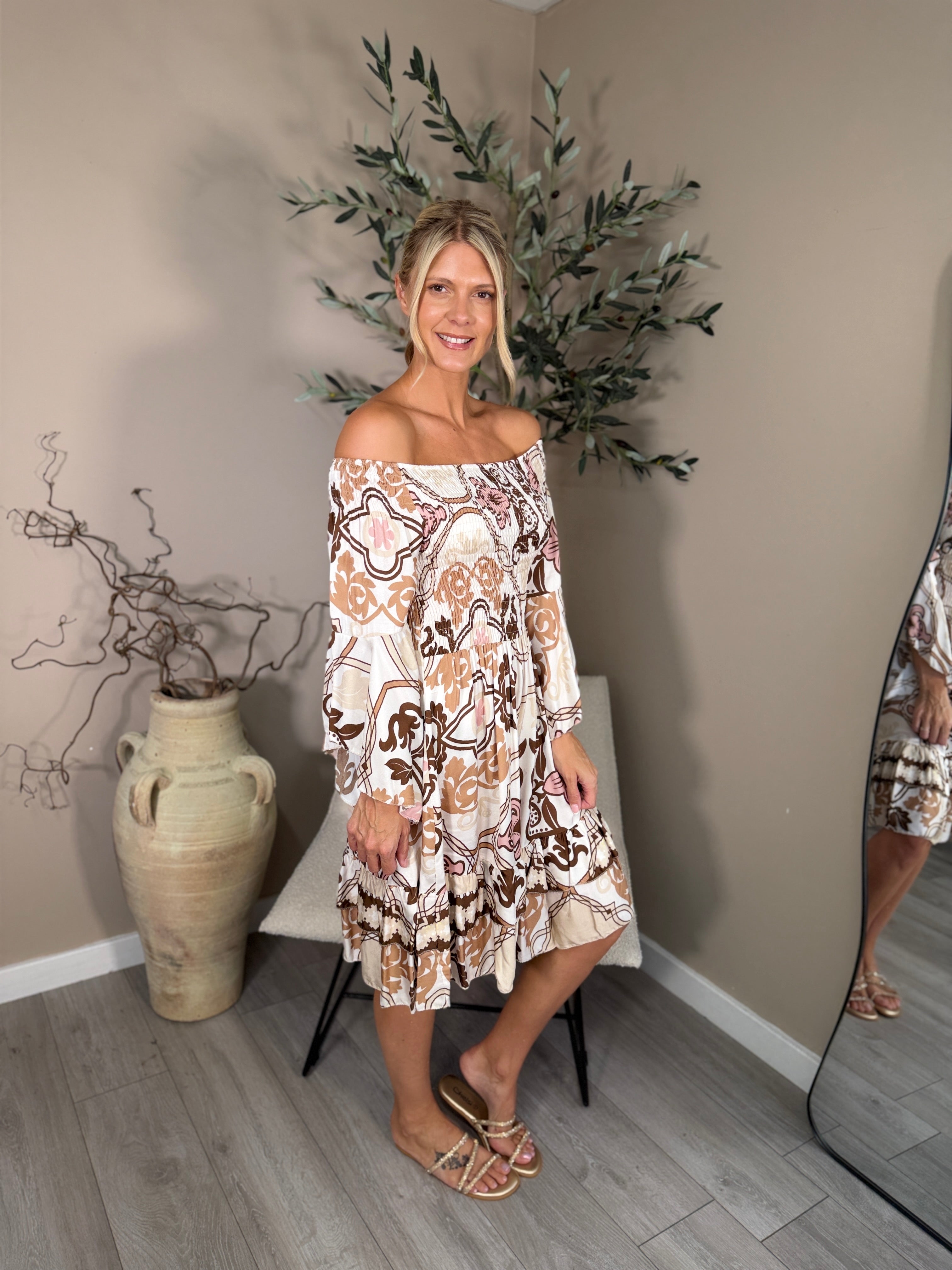 Valencia Elasticated Dress