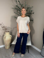 Paris Fur Trim Tank