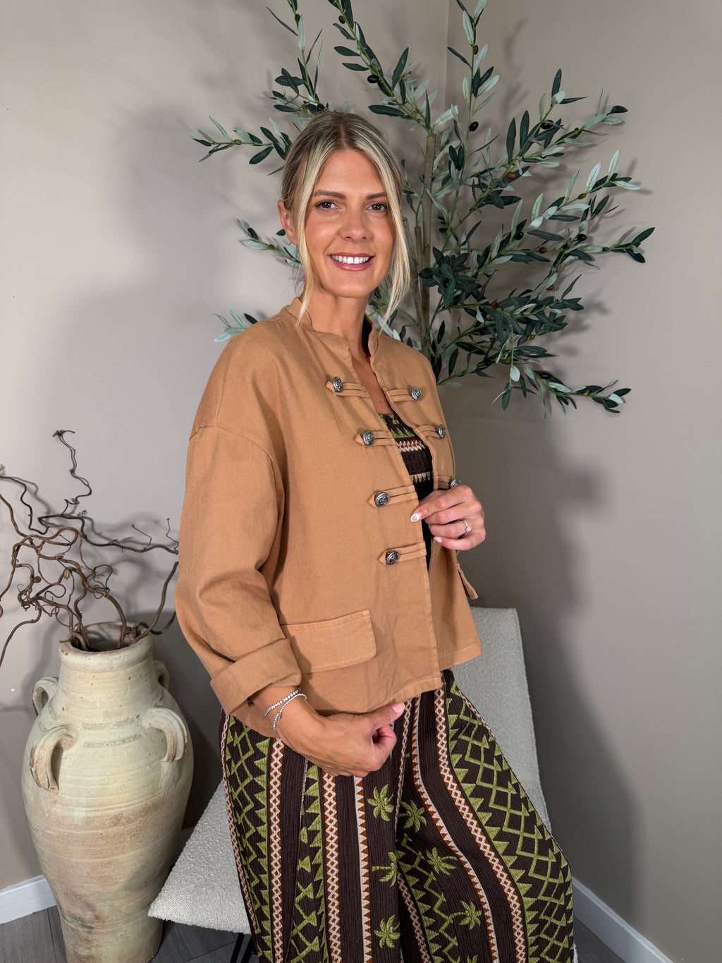 Maverick Canvas Military Jacket