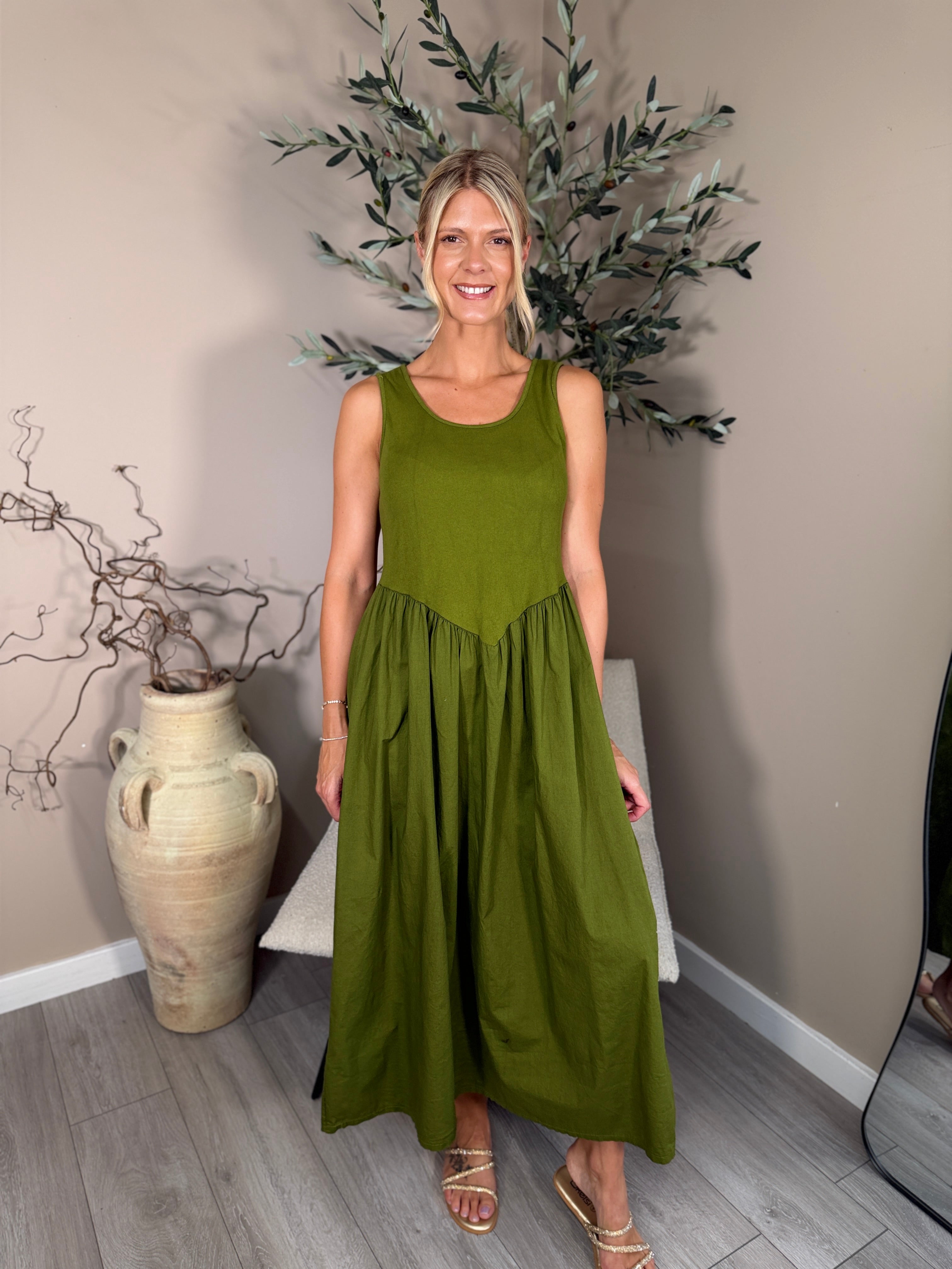 Monaco Ribbed Dress