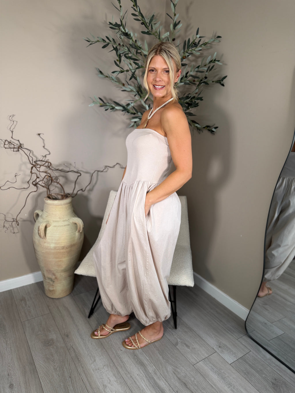 Monaco Bandeau Jumpsuit