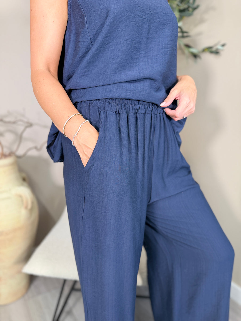 Monaco Wide Leg Trousers