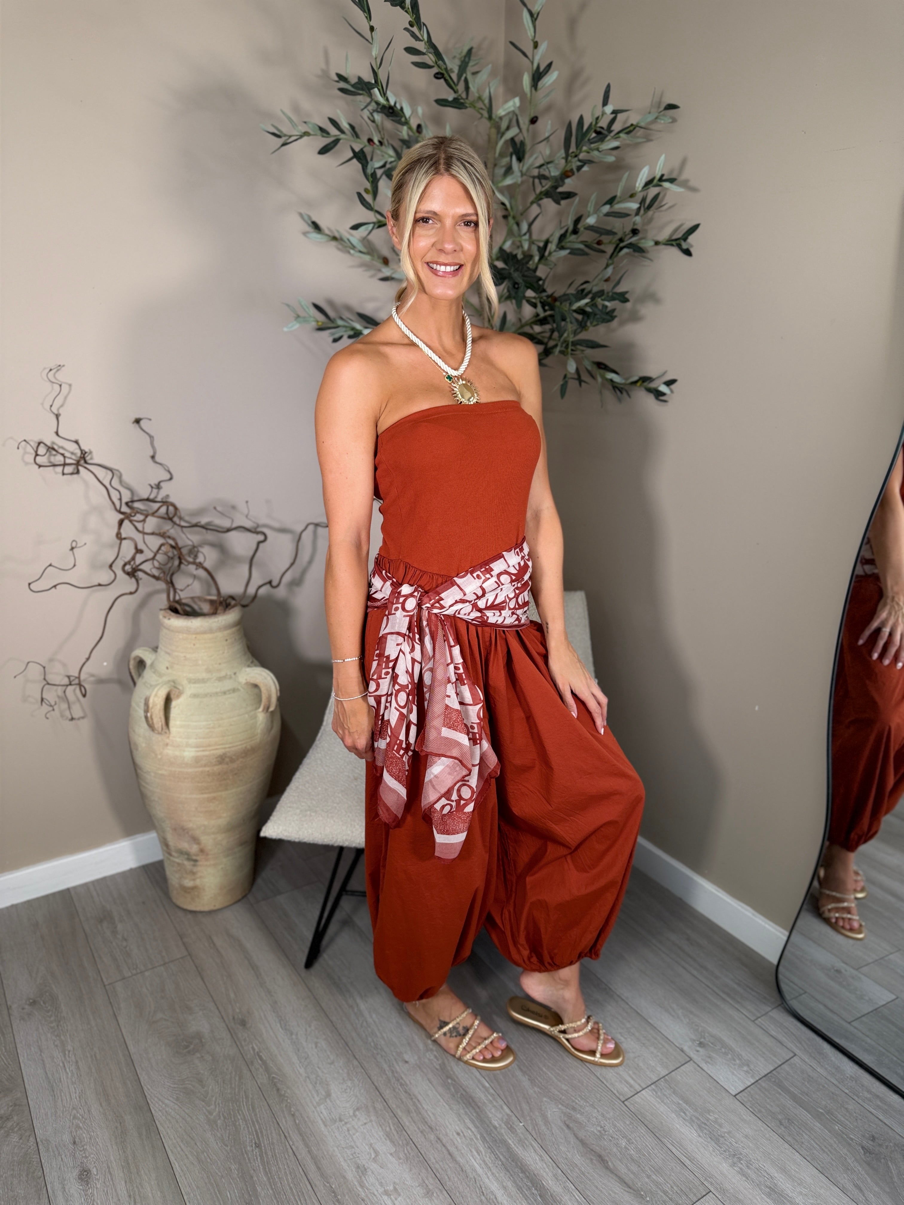 Monaco Bandeau Jumpsuit