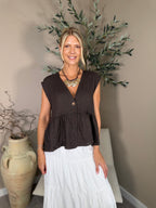 Roma Button Front Waistcoat