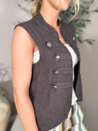 Roma Military Waistcoat