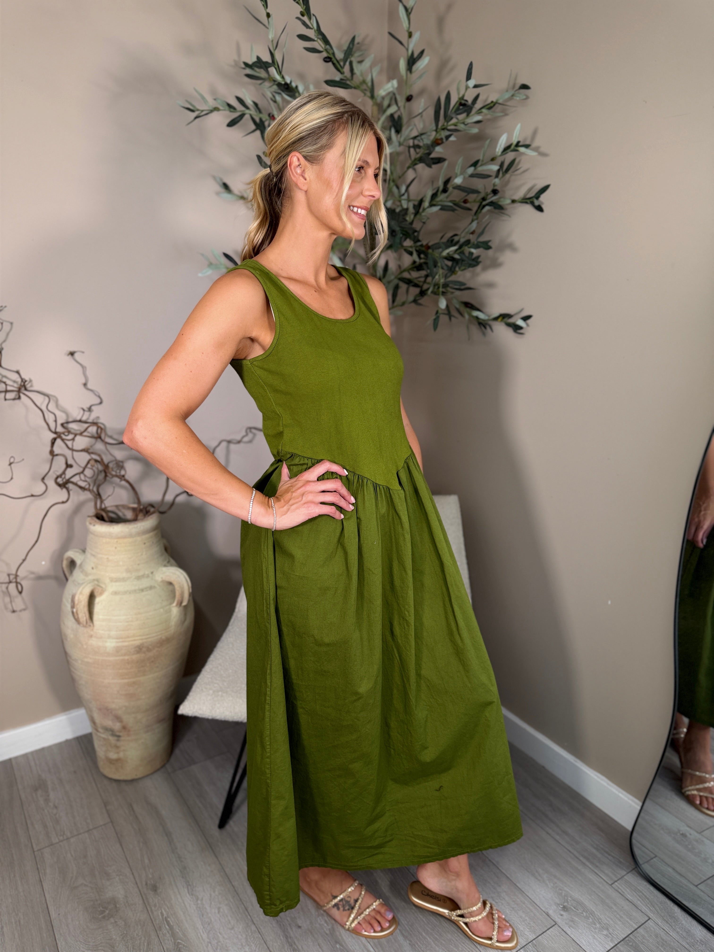 Monaco Ribbed Dress