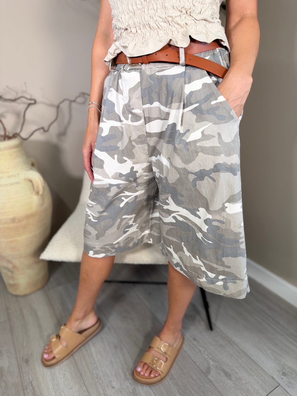 Richmond Camo Bermuda Shorts