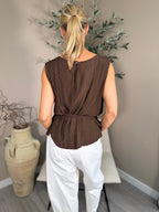 Seville Tie Front Top