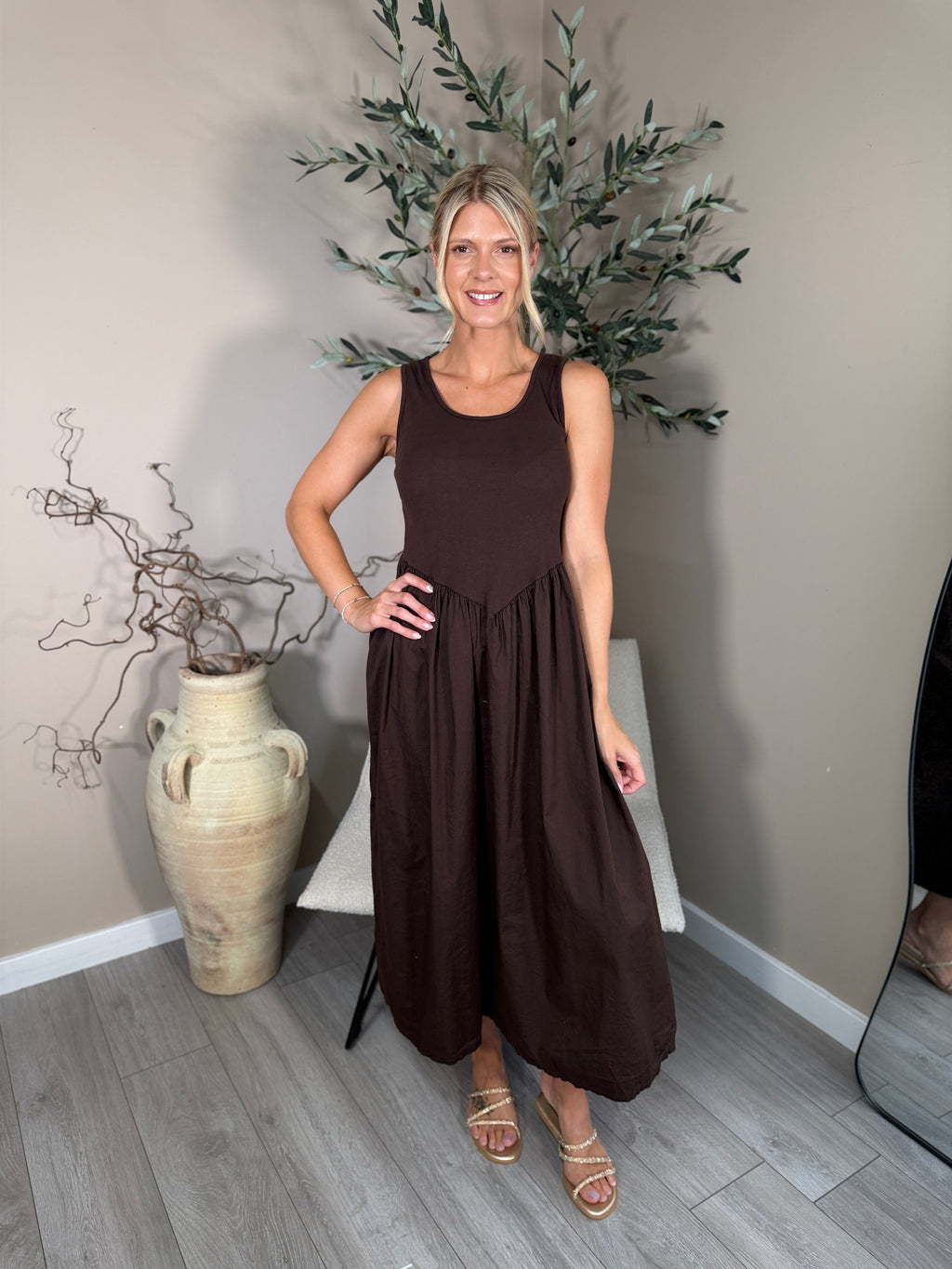 Monaco Ribbed Dress
