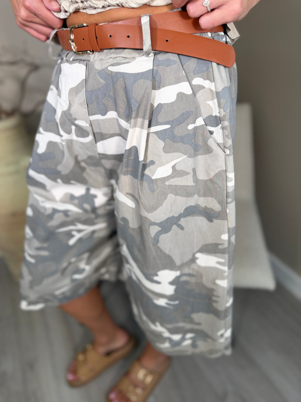 Richmond Camo Bermuda Shorts