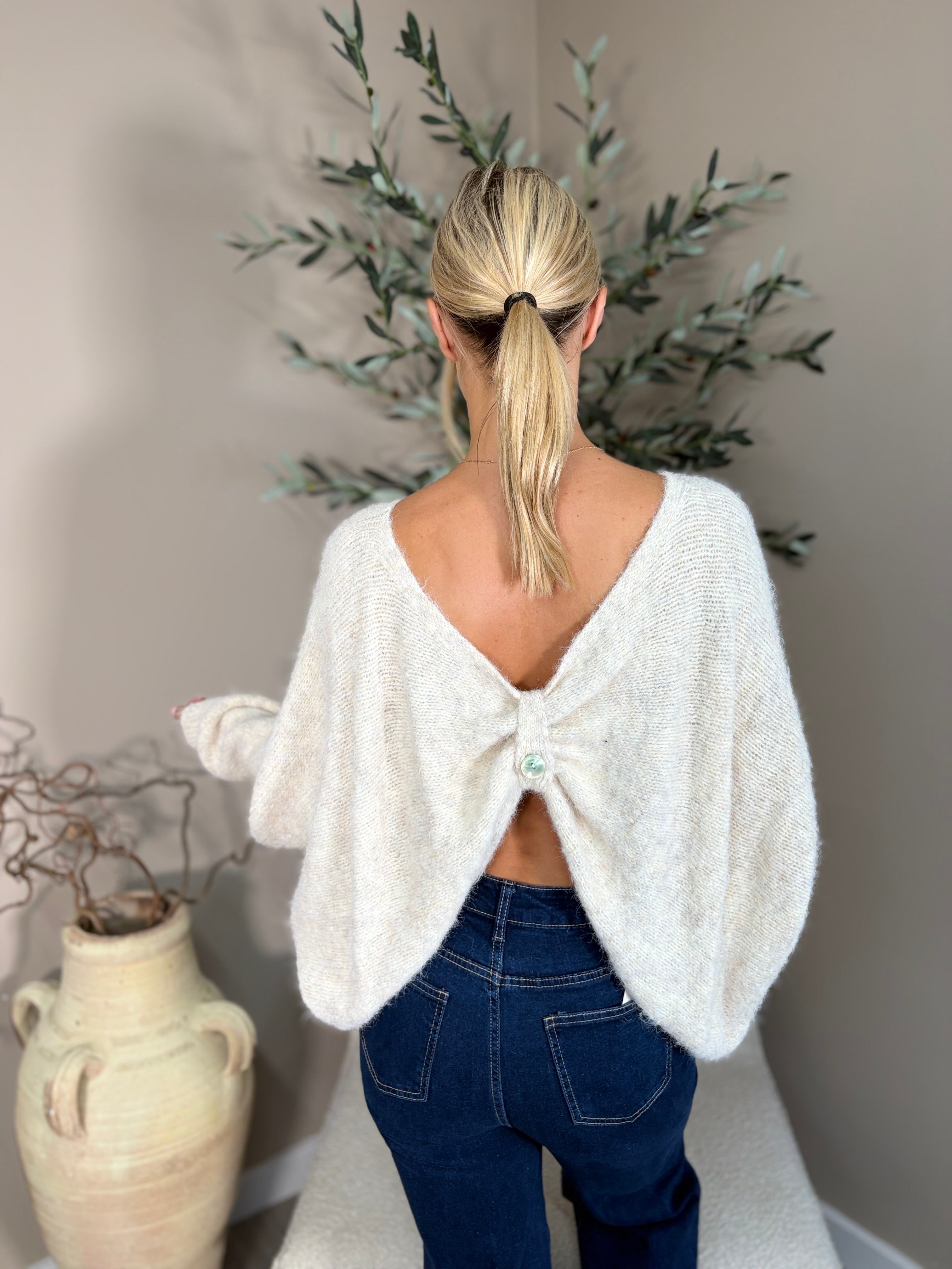 Harlow Bow Knit