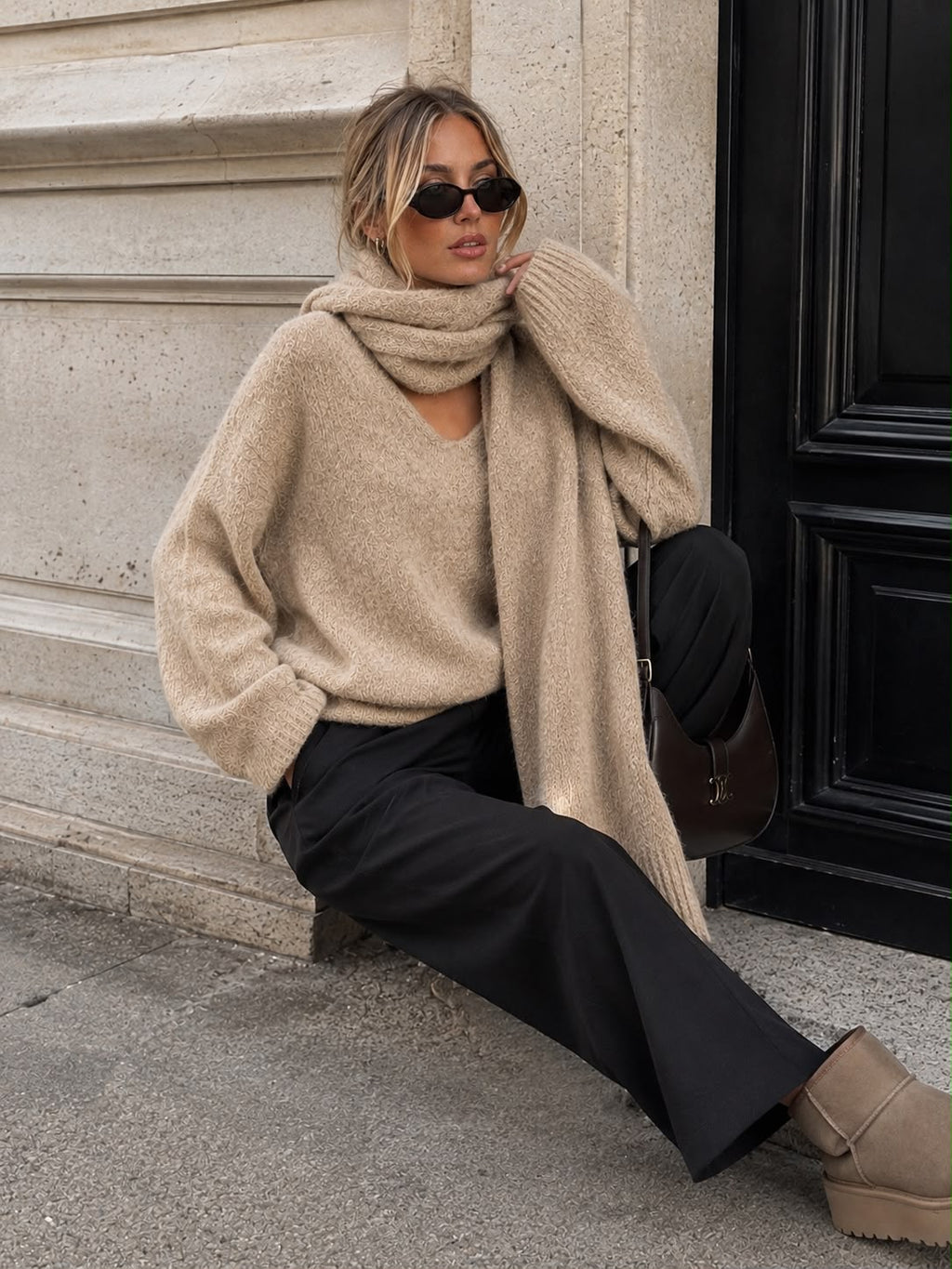 Kensington Scarf Knit