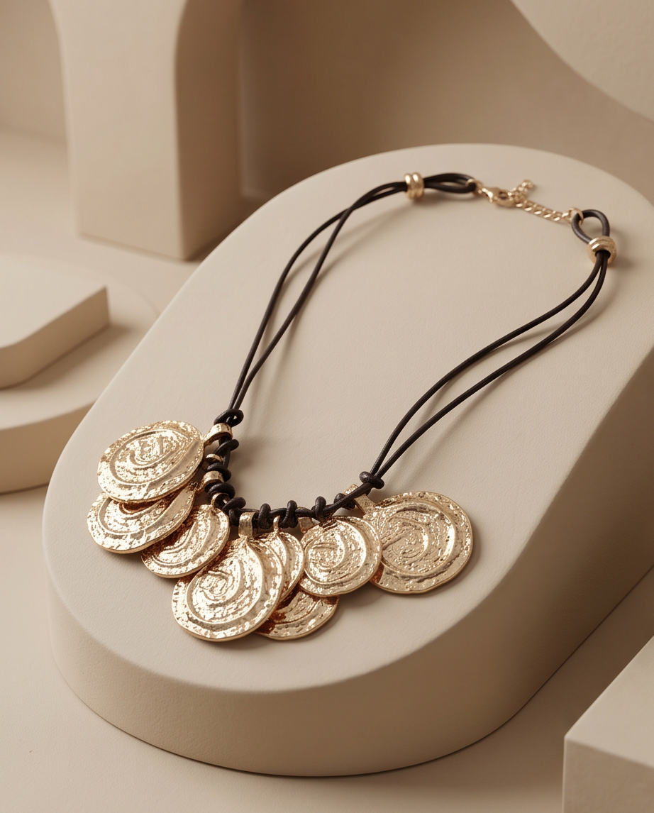 Roma Coin Necklace