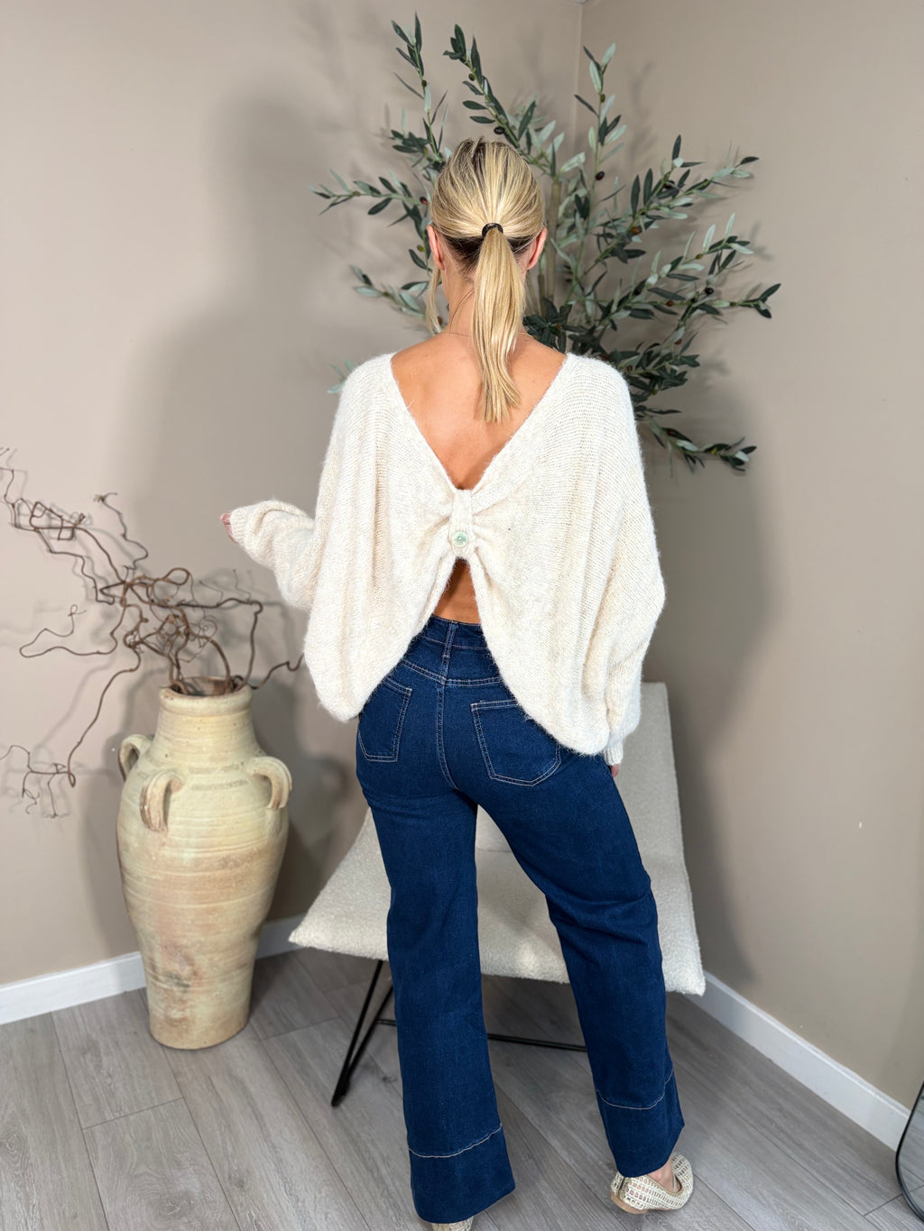 Harlow Bow Knit