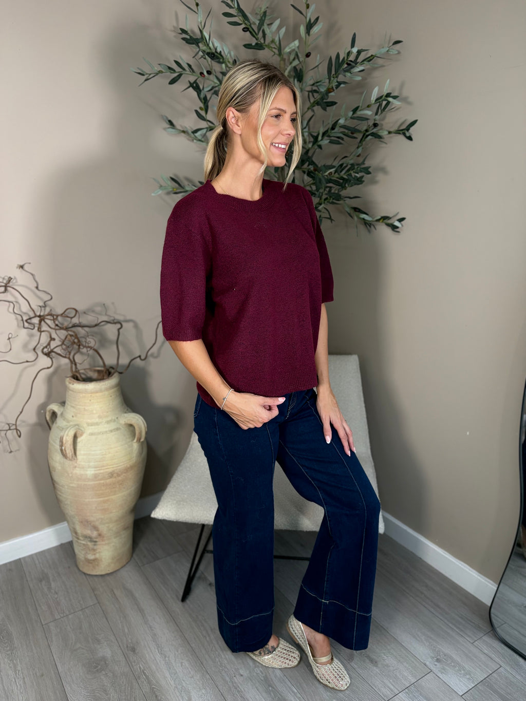 Brompton Fluffy Tee Knit