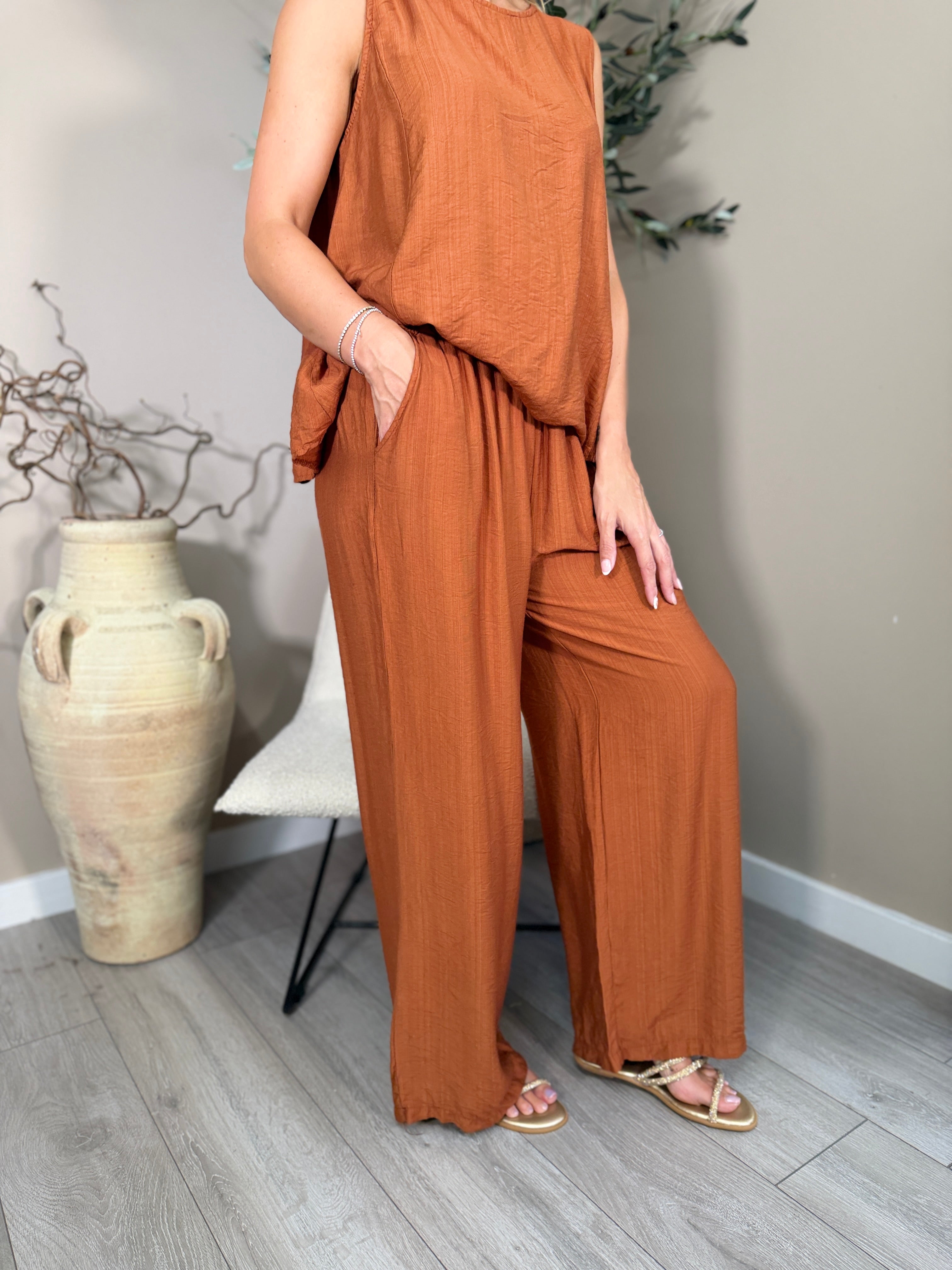 Monaco Wide Leg Trousers