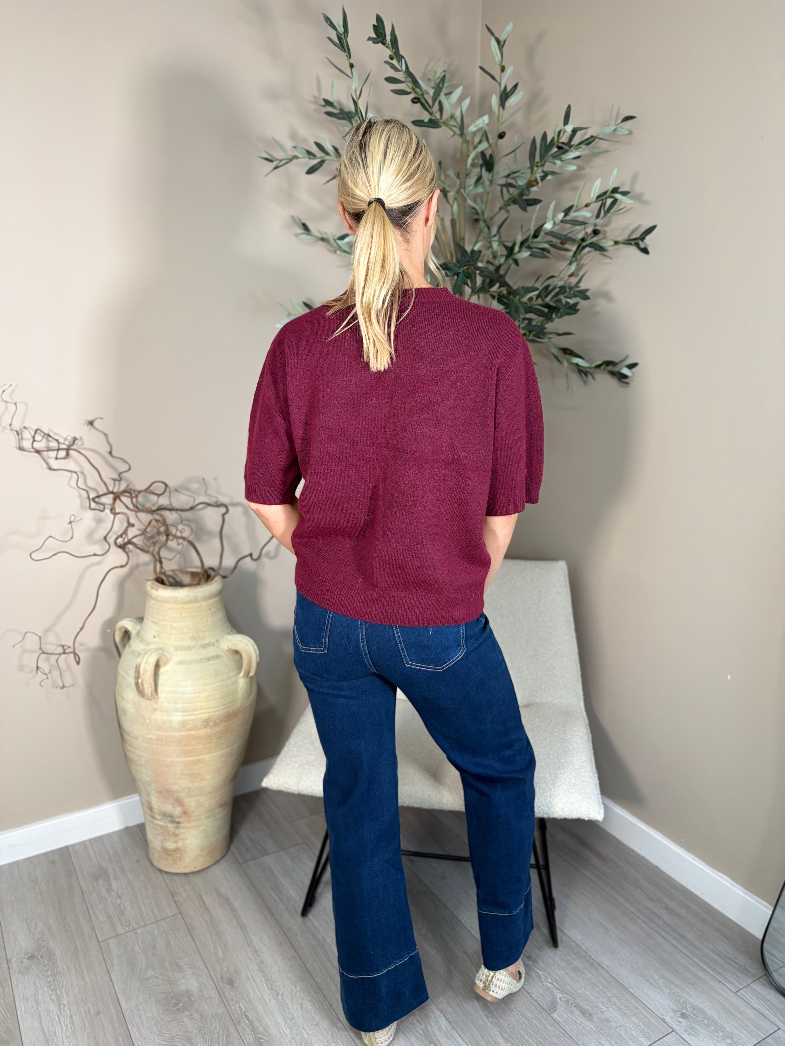 Brompton Fluffy Tee Knit