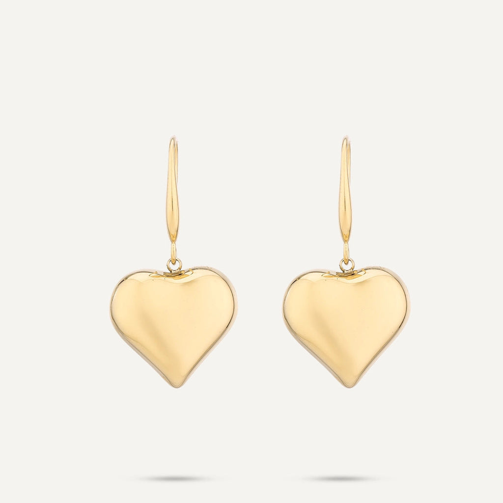 Vibes Abbi Chunky Heart Earrings