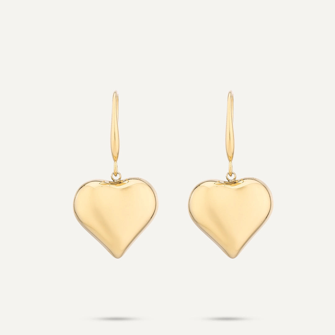 Vibes Abbi Chunky Heart Earrings