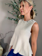 Paris Jewel Neck Top