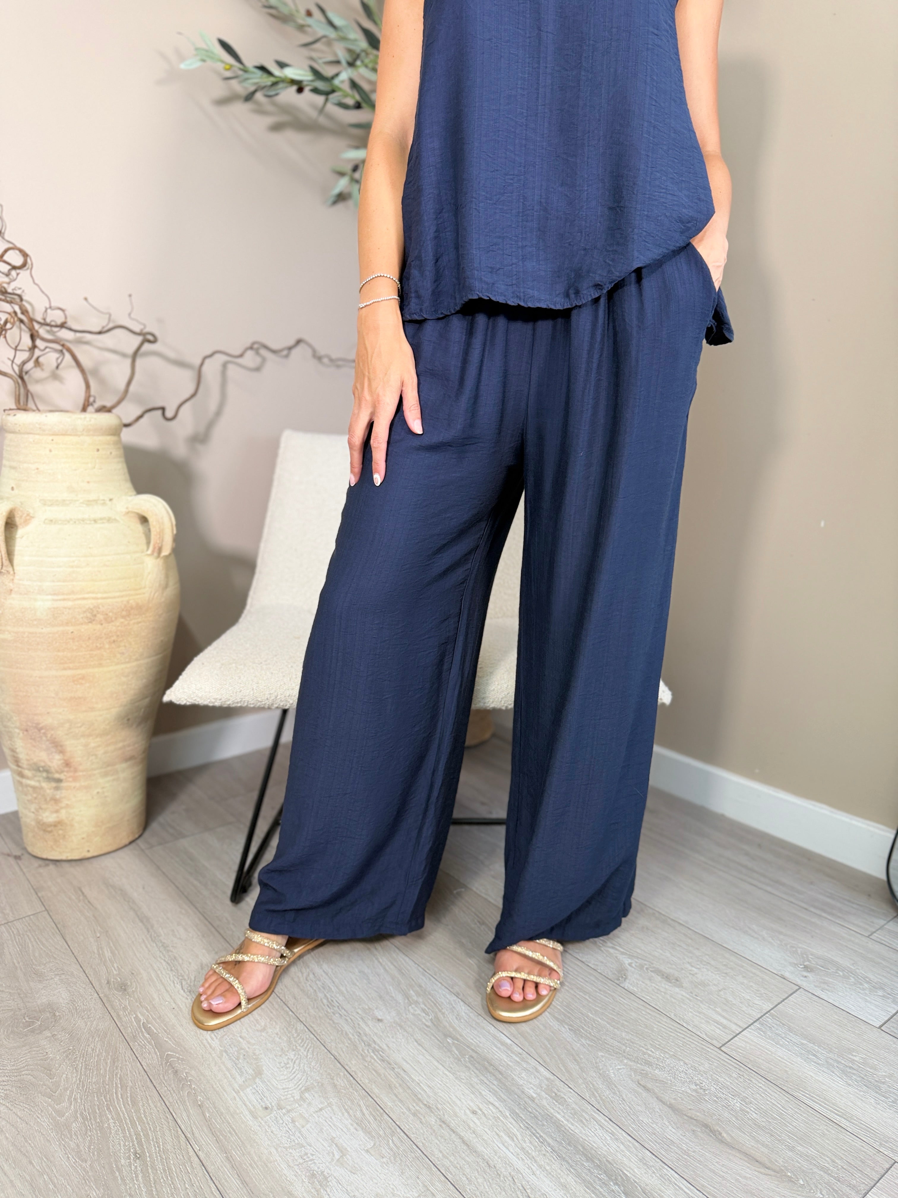 Monaco Wide Leg Trousers