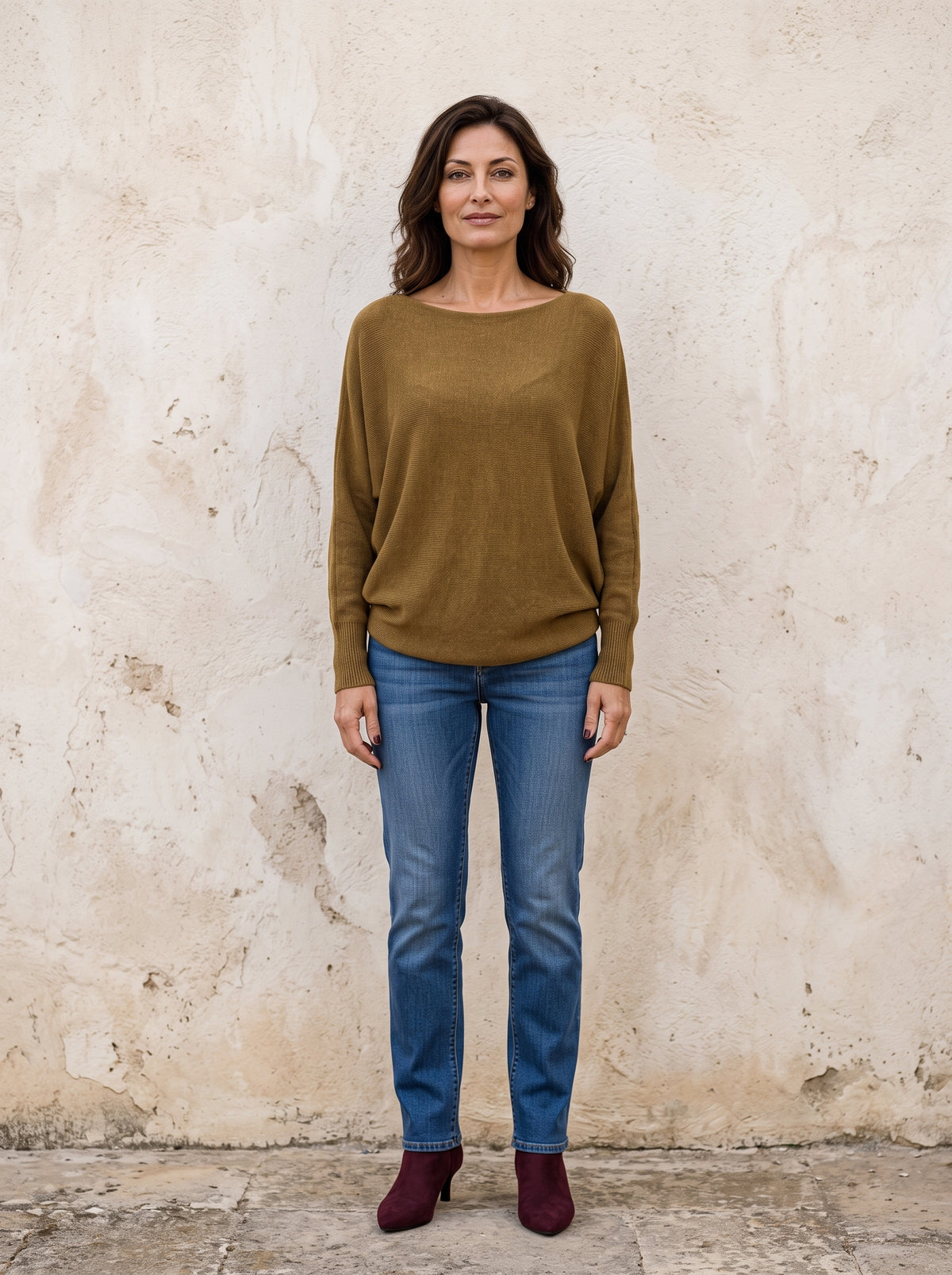 Oxford Batwing Knit