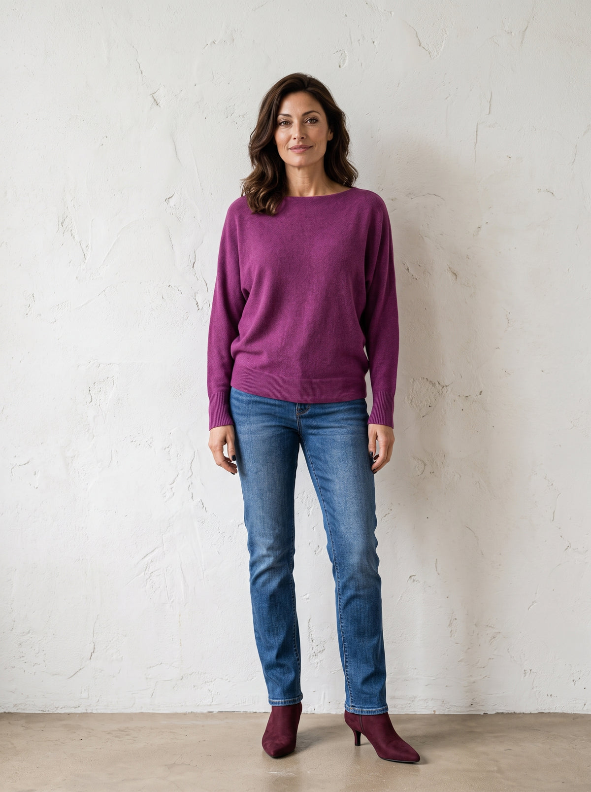 Oxford Batwing Knit