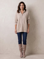 Oxford Zip Knit