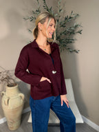 Boston Button Cardi