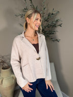 Boston Button Cardi