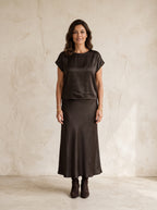 Bromley Satin Top