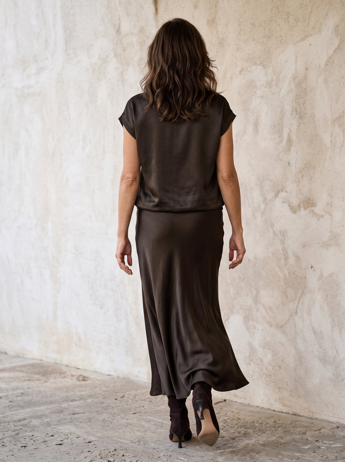 Bromley Satin Top