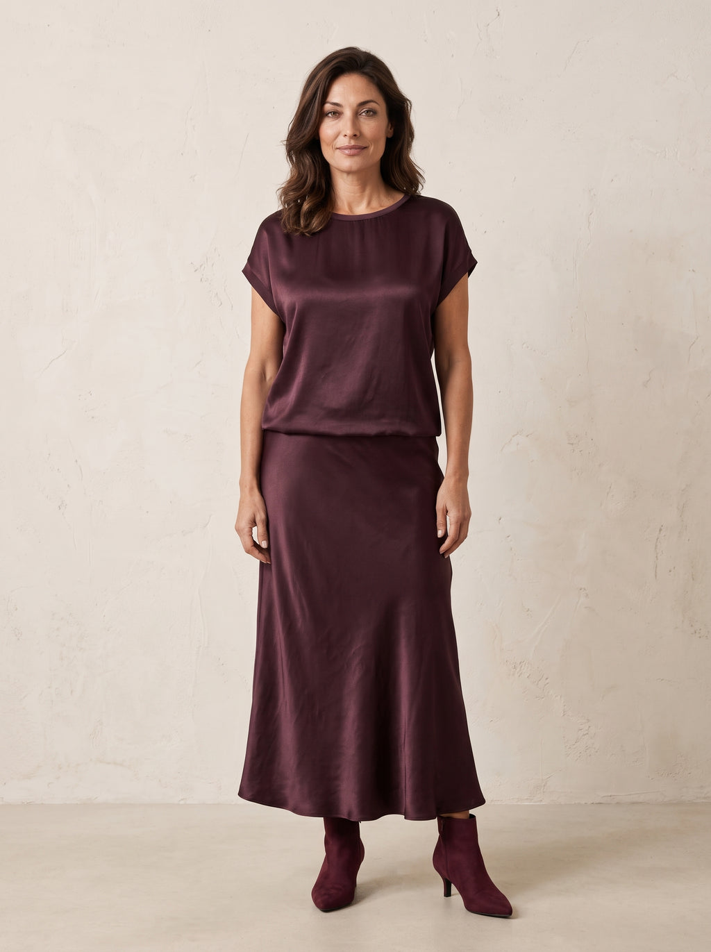 Bromley Satin Top