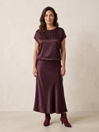 Bromley Satin Top