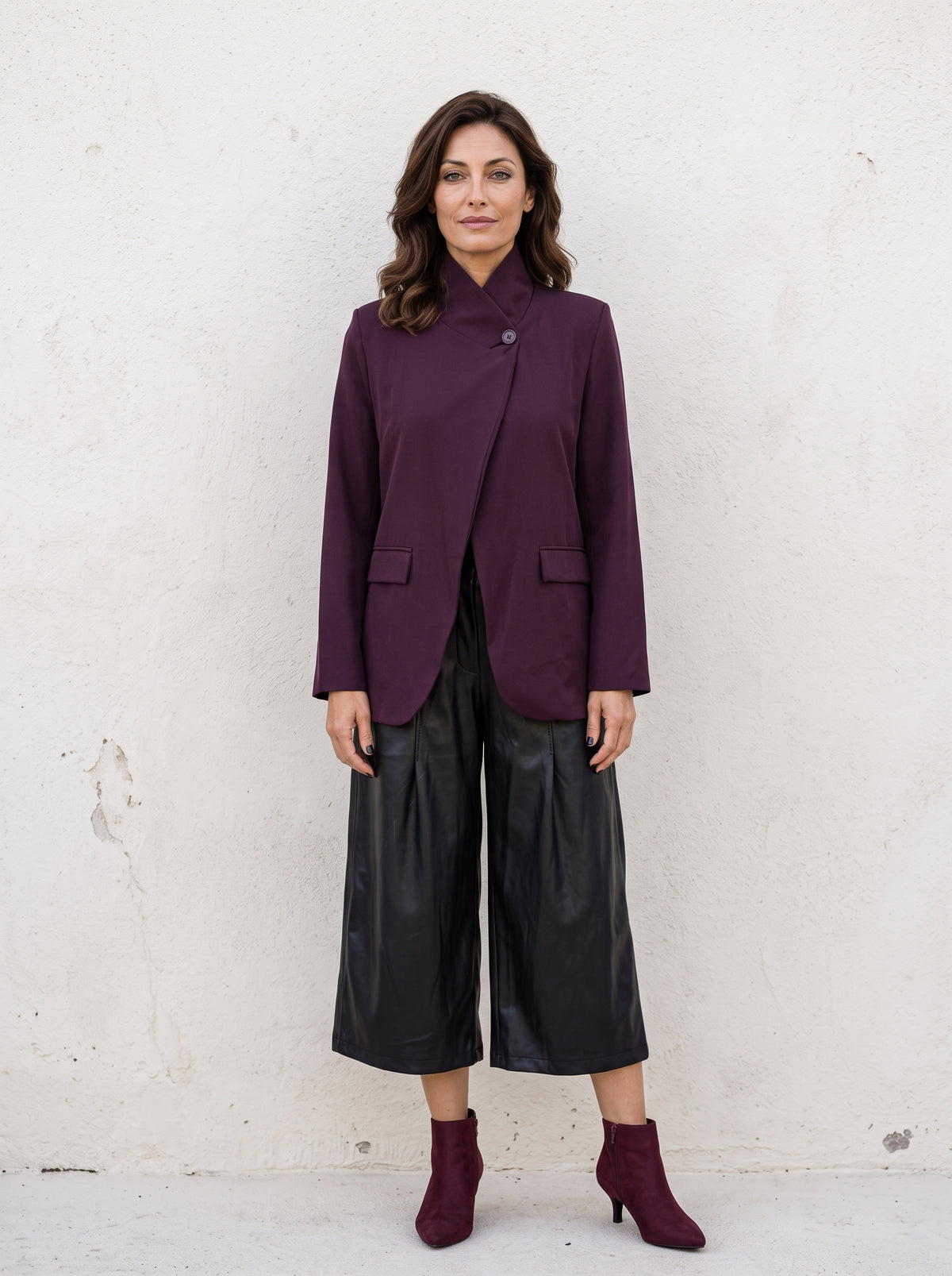 Bromley Funnel Neck Blazer