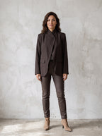 Bromley Funnel Neck Blazer