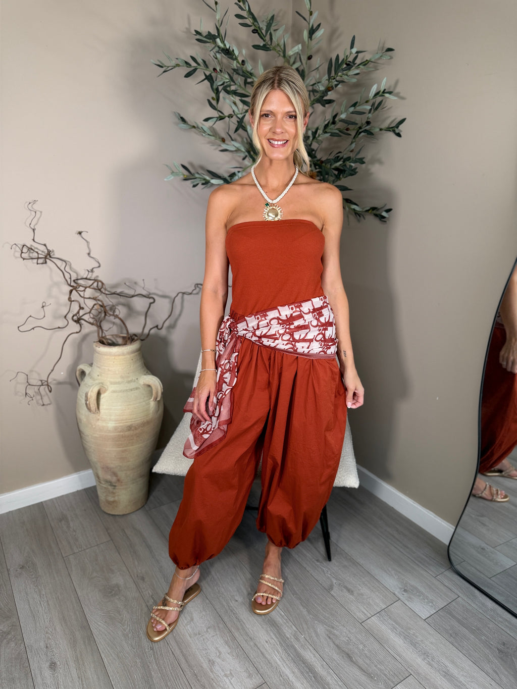 Monaco Bandeau Jumpsuit