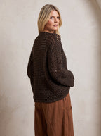 Bromley Crochet Cross Front Knit