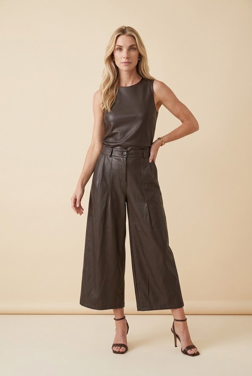 Knightsbridge Cropped PU