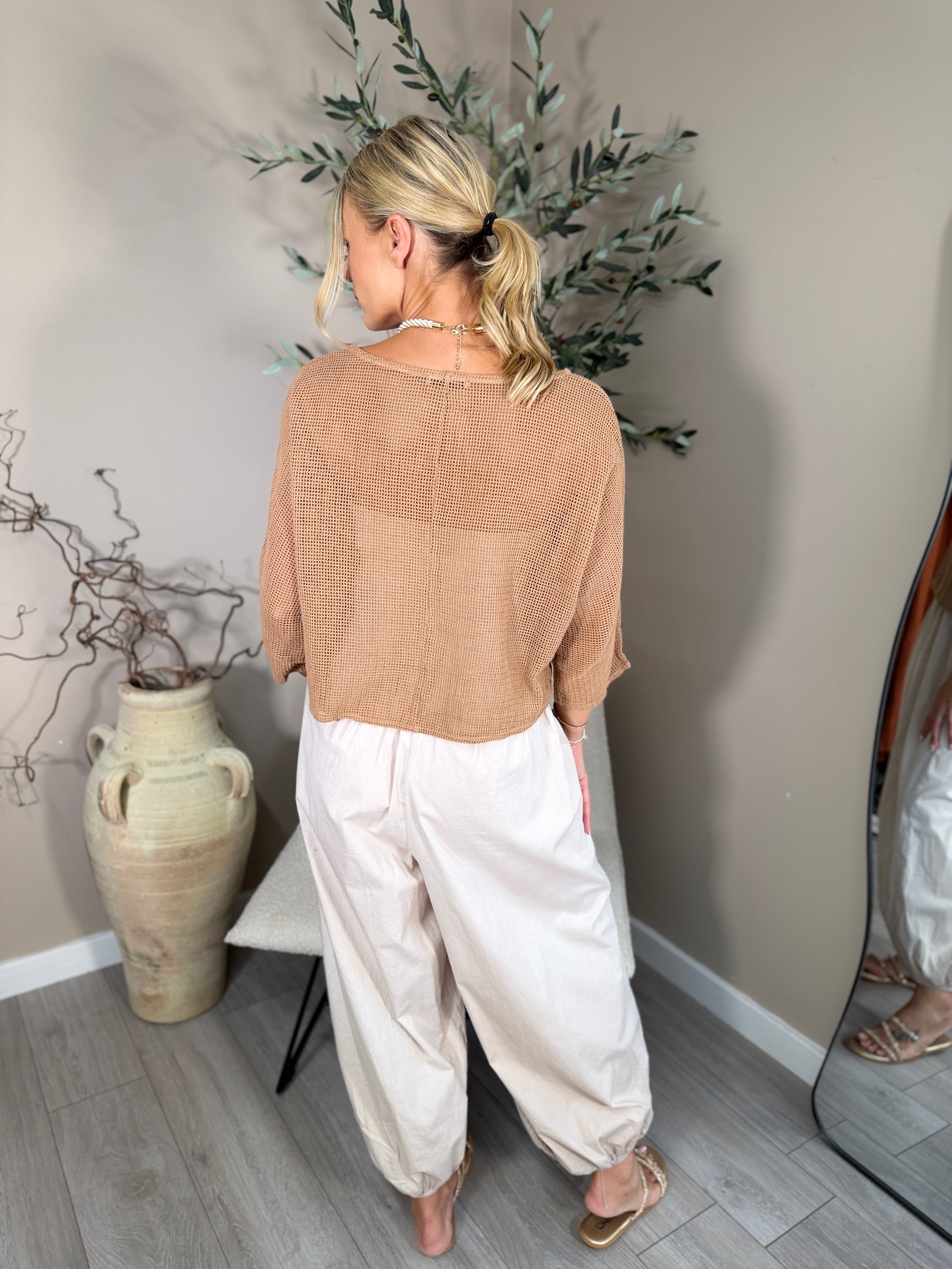 Monaco Mesh Top