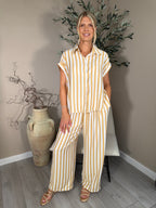 Hamptons Stripe Trouser Set