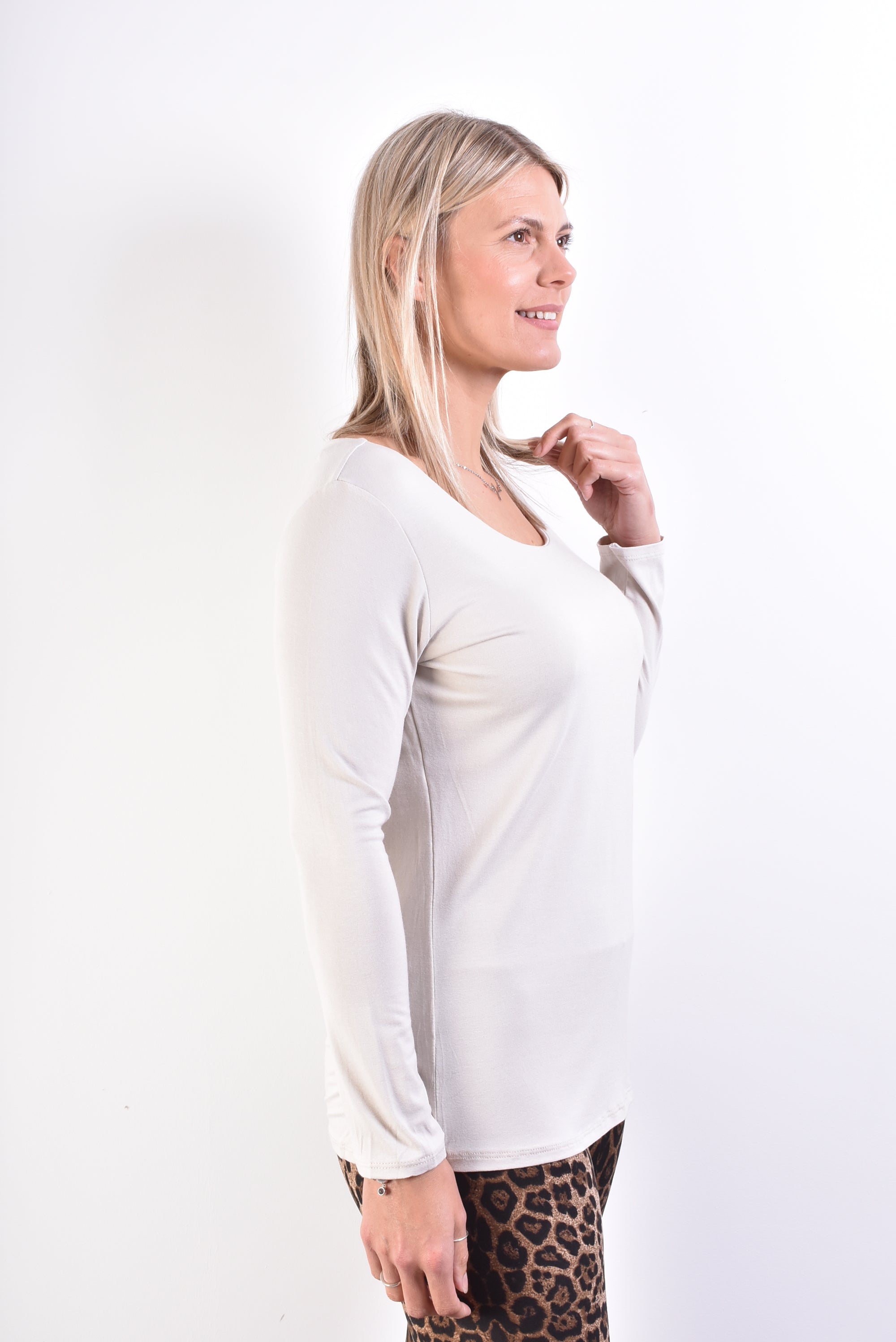 Brooklyn Long Sleeve Skinny Top