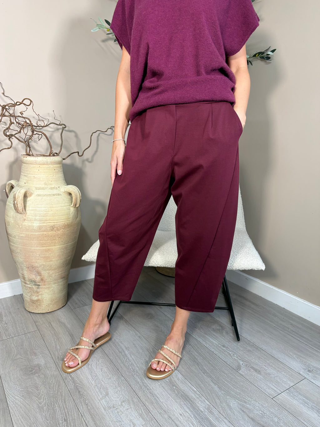 Palma Barrel Trousers