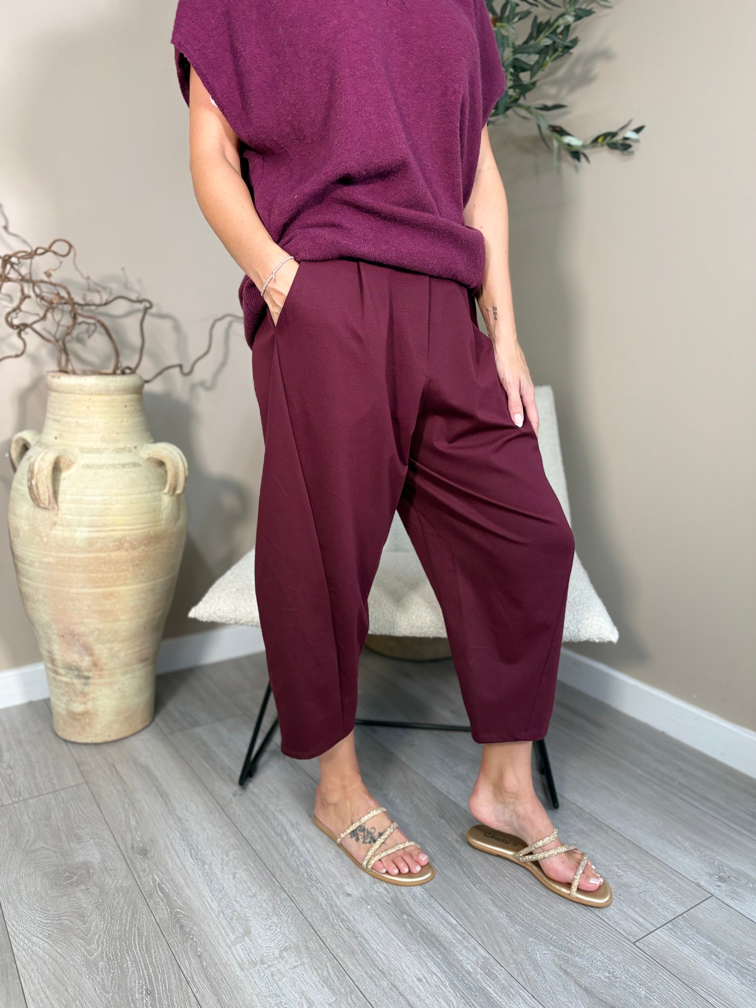 Palma Barrel Trousers